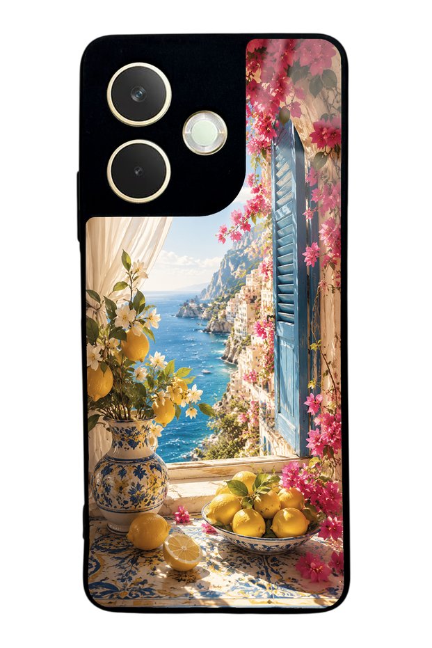 Oppo A5 Pro Dolce Vita Amalfi Design Glossy Phone Case