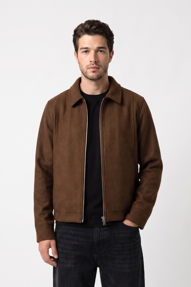 Men's Oversize Quilted Premium Imported Cashmere Jacket
