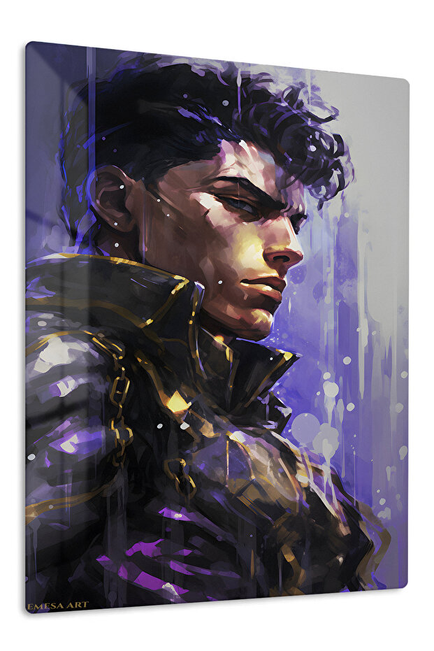 Sung Jin-Woo Anime Metal Wall Art