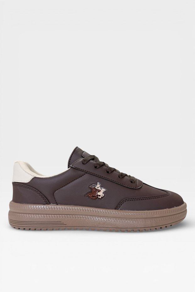 Unisex Skin Snneaker Shoes Brown