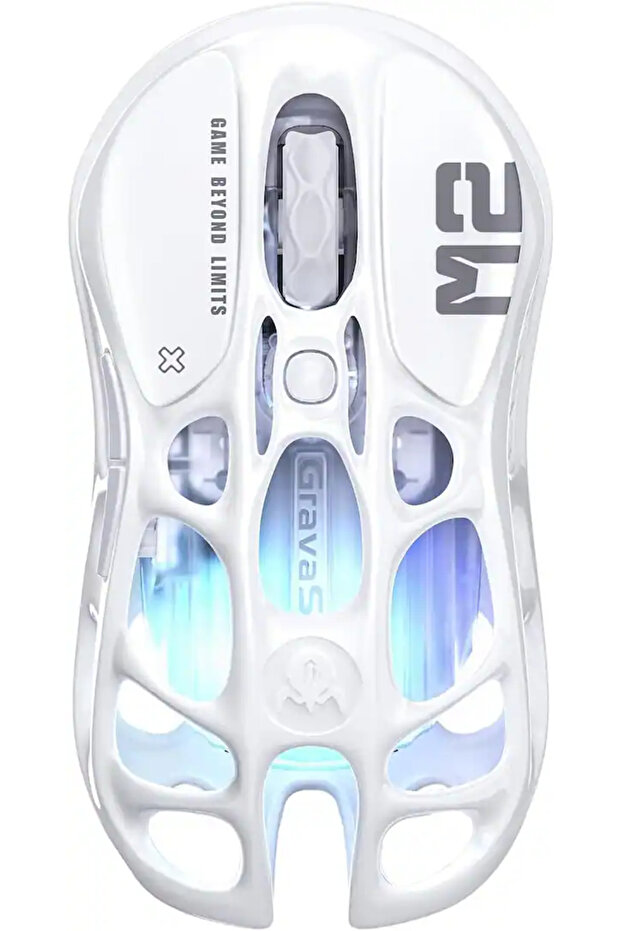Mercury M2 Wireless Gaming Mouse - Opaline White