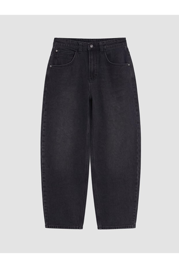 Vizyon New Season Black 710 Loose Fit Men's Jean Trousers