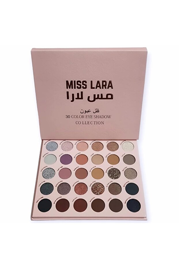 لوحة ظلال عيون بـ 30 لونًا