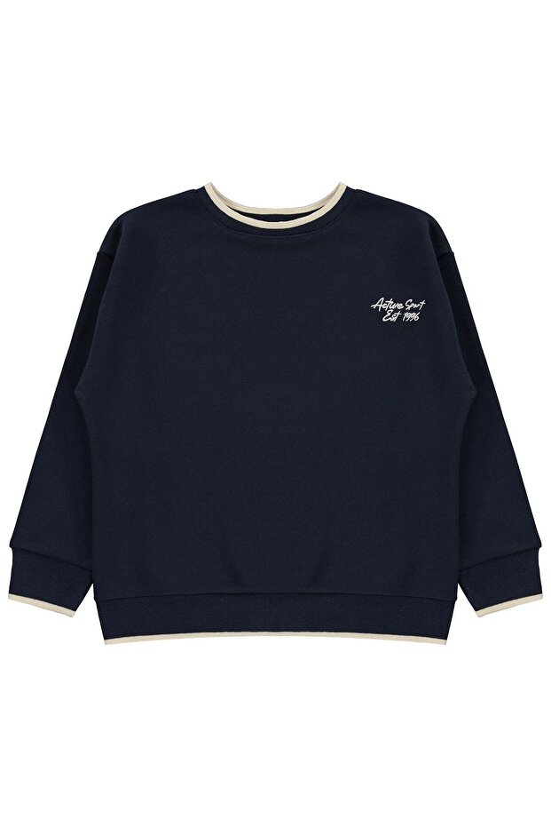 Pike Active 6-9 Years Sweatshirt - Navy Blue