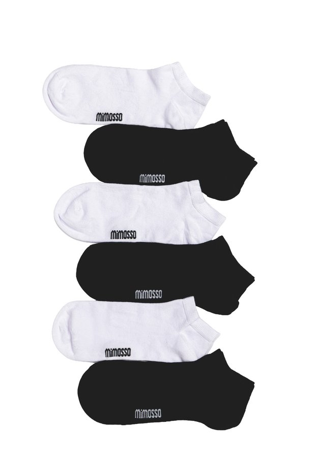 Organic Cotton Unisex 6-Piece Booties Socks