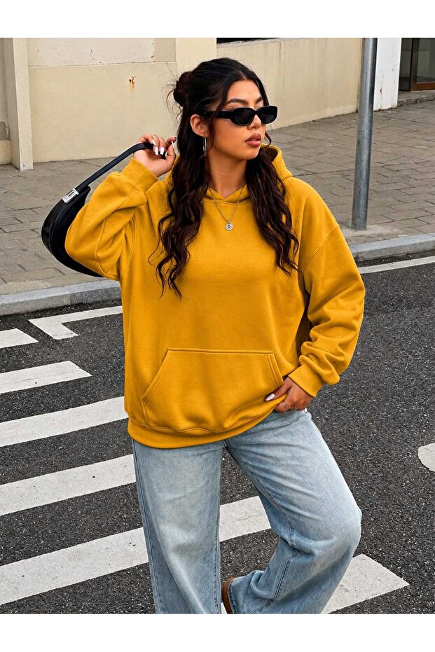 3 Yarn Combed Cotton Plus Size Unisex Sweatshirt Mq6
