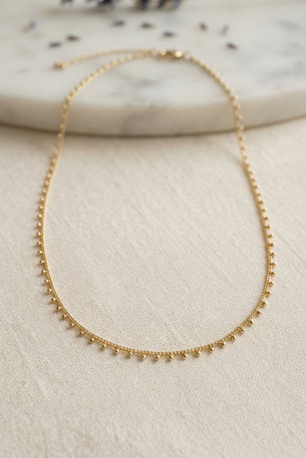 60cm golden bangle women's necklace for elegant necklines