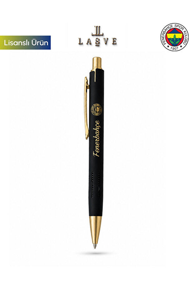 New Season Licensed Fenerbahce Logo Patterned Ballpoint Pen