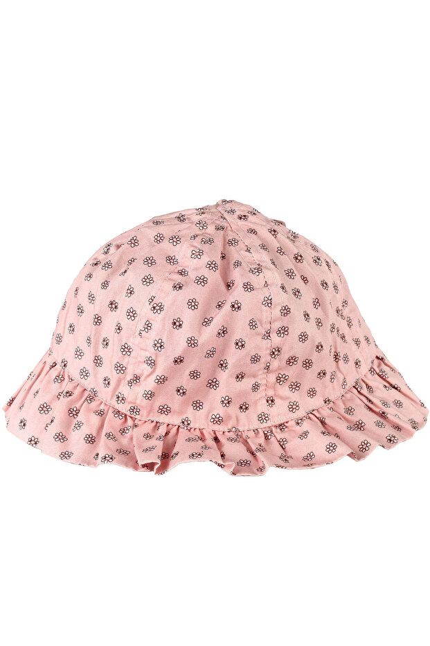 Powder daisy patterned fedora hat 4-8 years