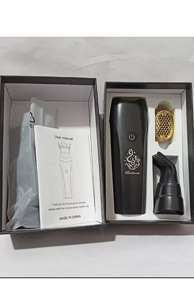 Electronic Portable Incense Burner with Hair comb