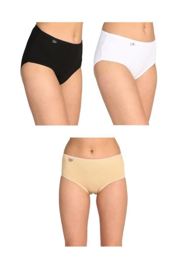 Tutku-Women's Elastane Bato Panties 9-Pack