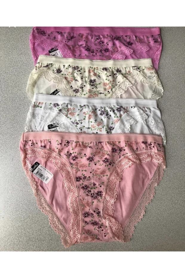 Tutku-Girl's Back Printed Bato Panties 6 Pieces