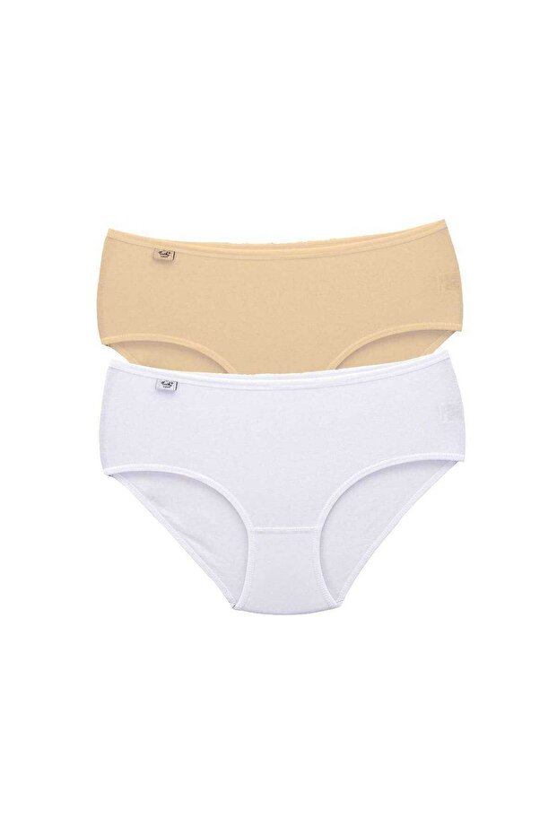 Tutku-2 Pieces Women's High Waist Bato Thin Rubber Panties S9
