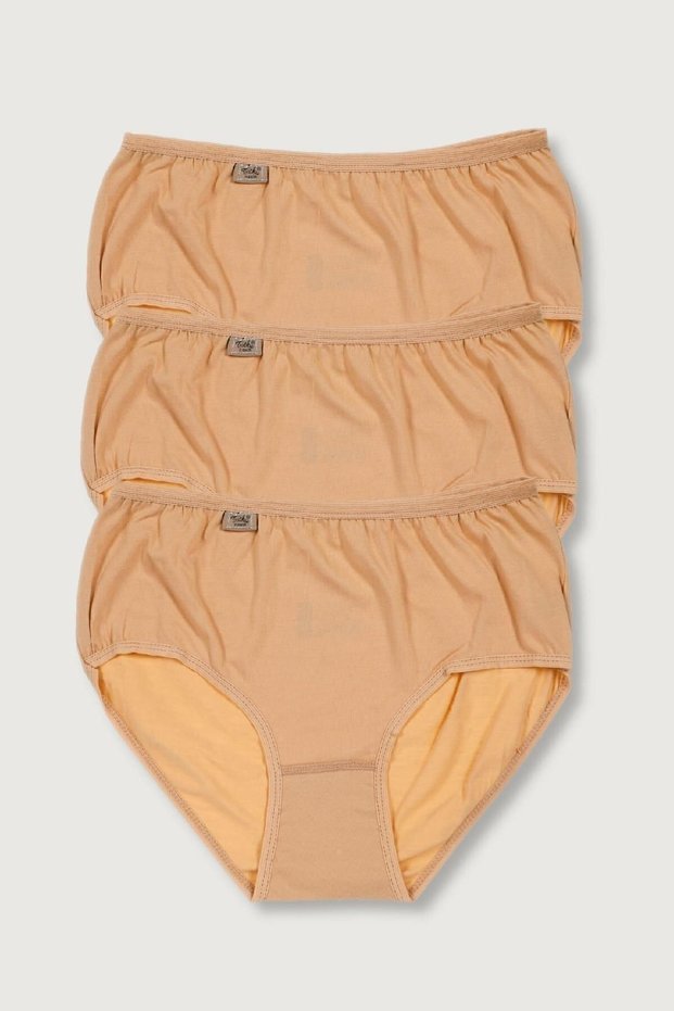 Tutku-Women's Ten 3-Pack Lycra Bato Panties Elf568T0924Ccm3