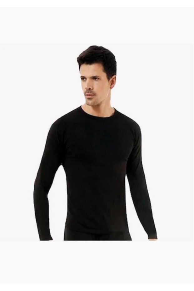 Tutku-Men's Winter Thermal Top Long Sleeve Underwear New Season (3 Piece Economic Package)