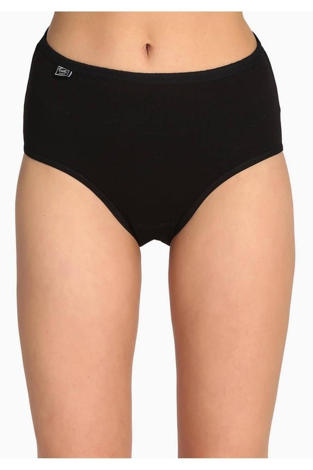 Tutku-Women's Black Lycra Bato Panties Elf568Tccm New Season