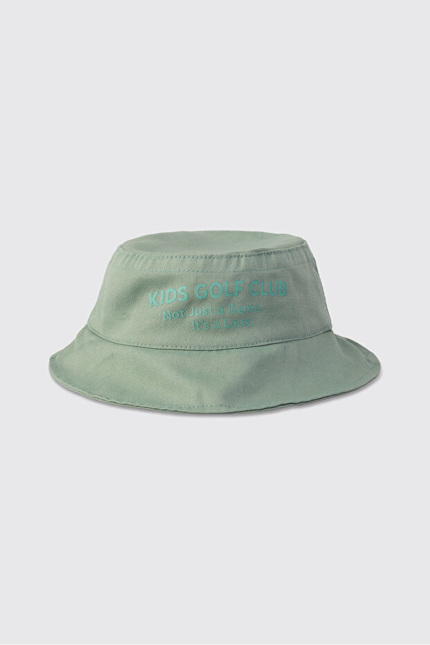 Boy's Mint Bucket Hat