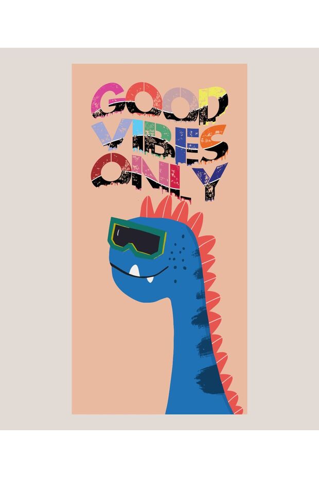 Dino Beach Towel