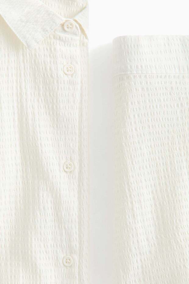 Cotton seersucker pyjamas