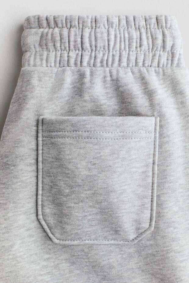 Brushed-inside joggers