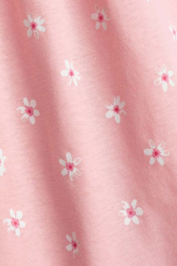Printed cotton dress