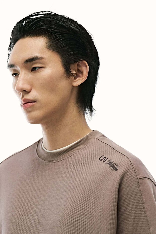 Loose Fit Printed cotton T-shirt