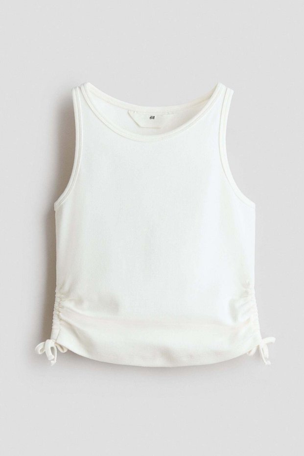 Ruched vest top