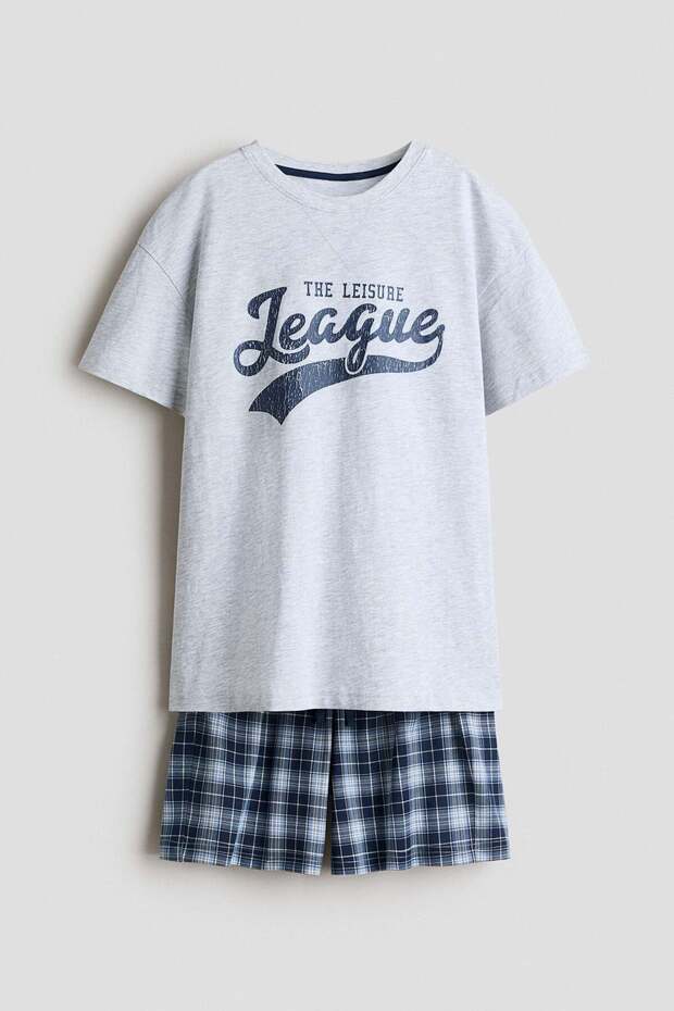 Cotton jersey pyjamas