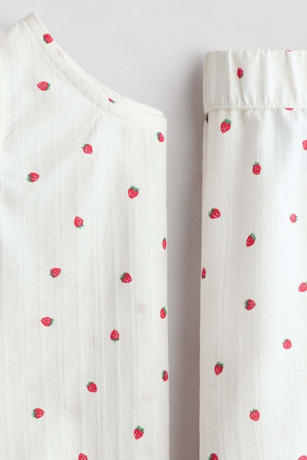 2-piece patterned cotton set