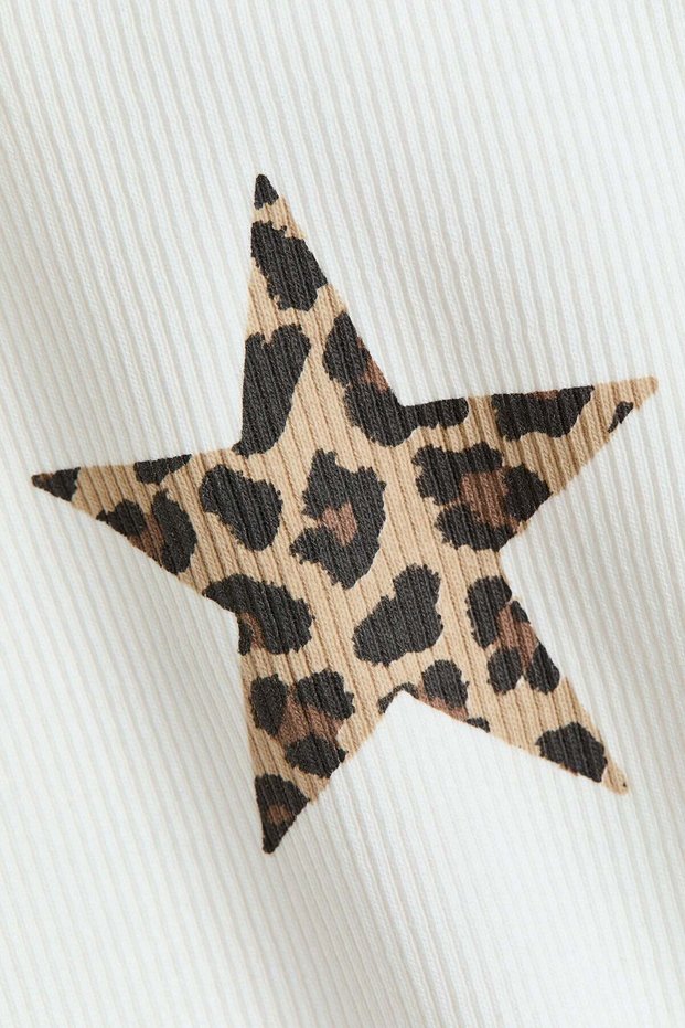 Motif-detail vest top
