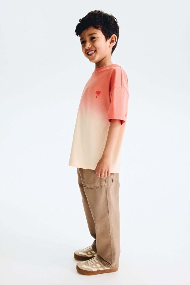 Cotton twill joggers
