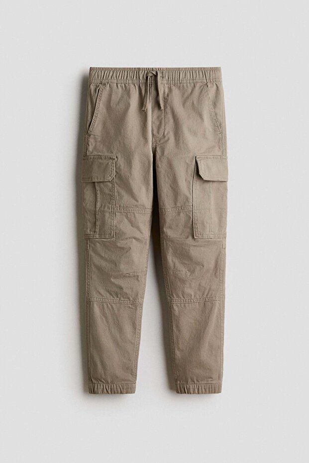 Cotton cargo joggers