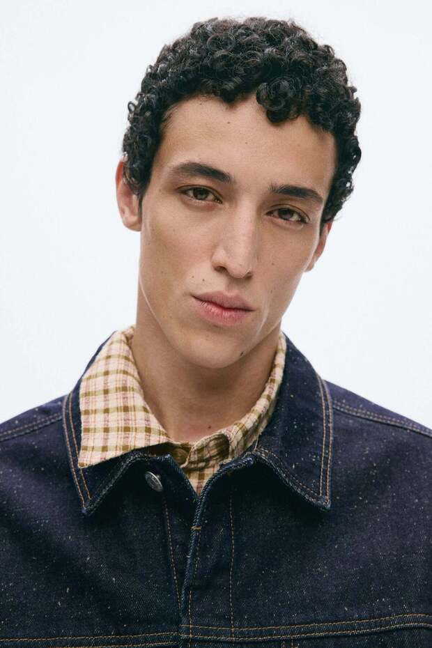 Denim overshirt