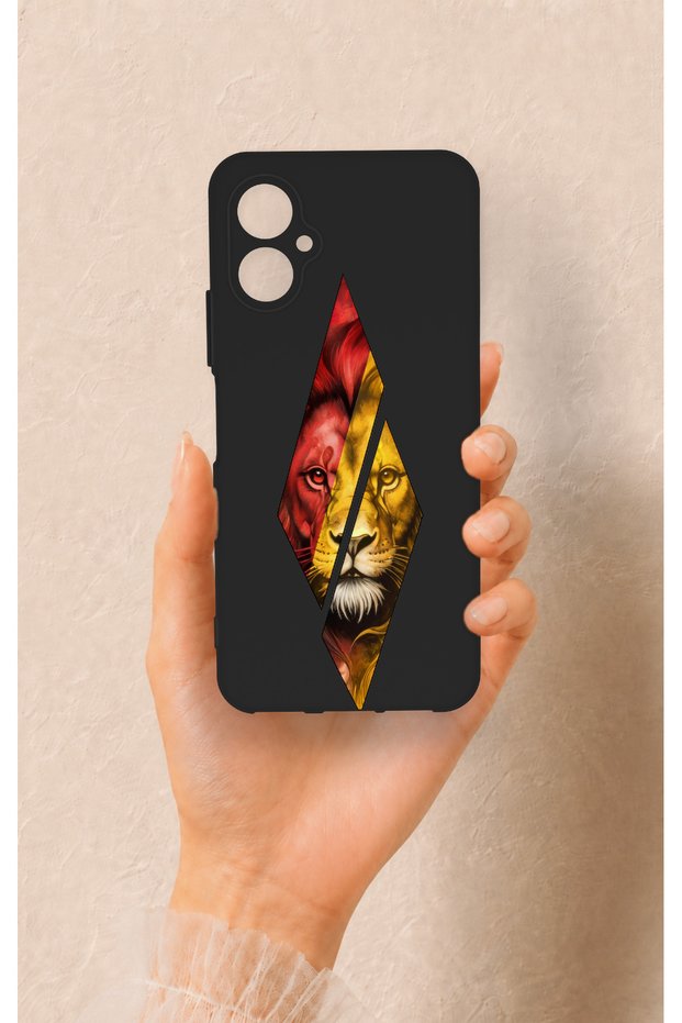 Omix X5 Compatible Cut-Out Lion Patterned Silicone Case