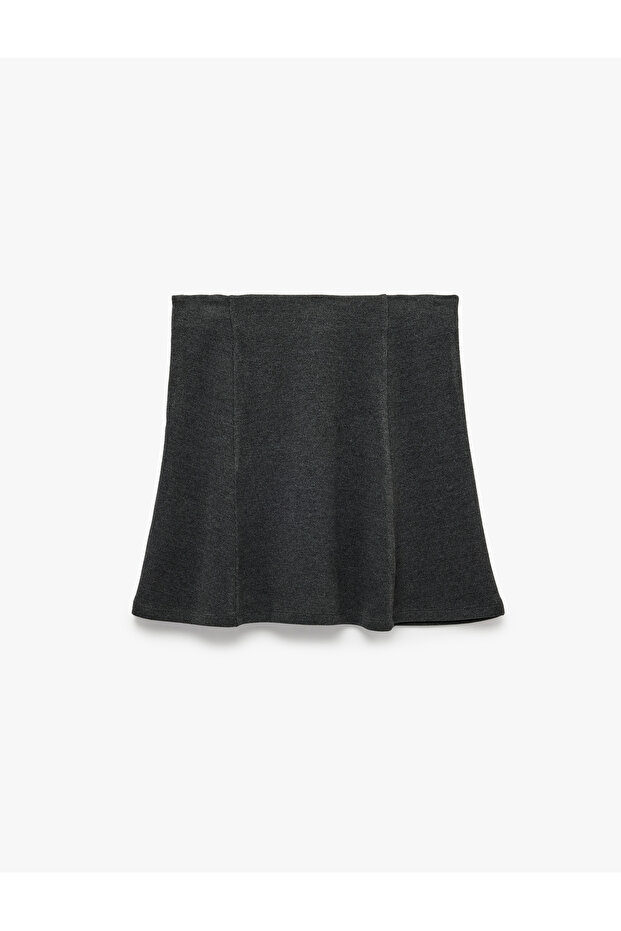 Slim Fit A-Line Mini Skirt
