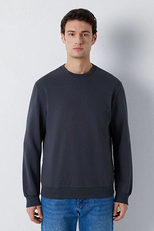 Crew Neck Men's Sweatshirt M0S10457-91268