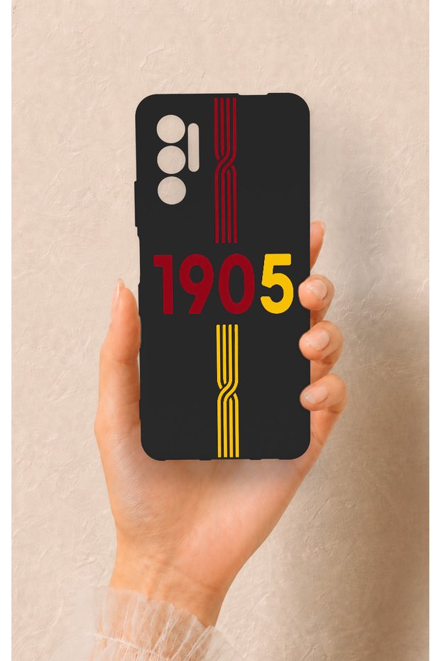 حافظة سيليكون متوافقة مع Tecno Pova 3 بنمط حزام 1905