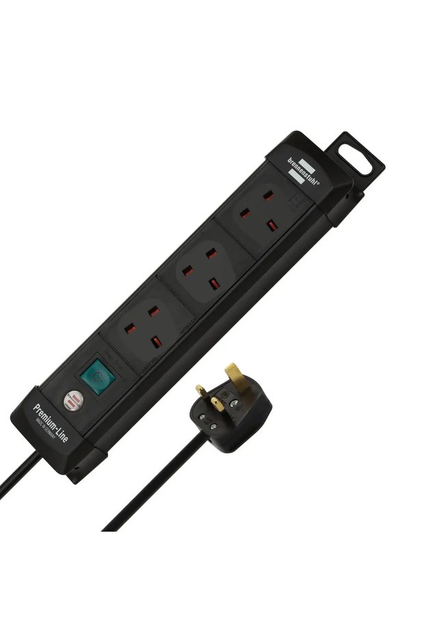 3-Socket BSE extension Cord With Switch (3 m)