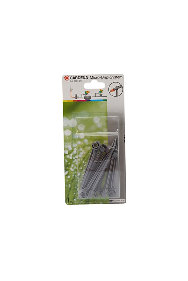 Pipe Pegs (Pack of 10, Gray)