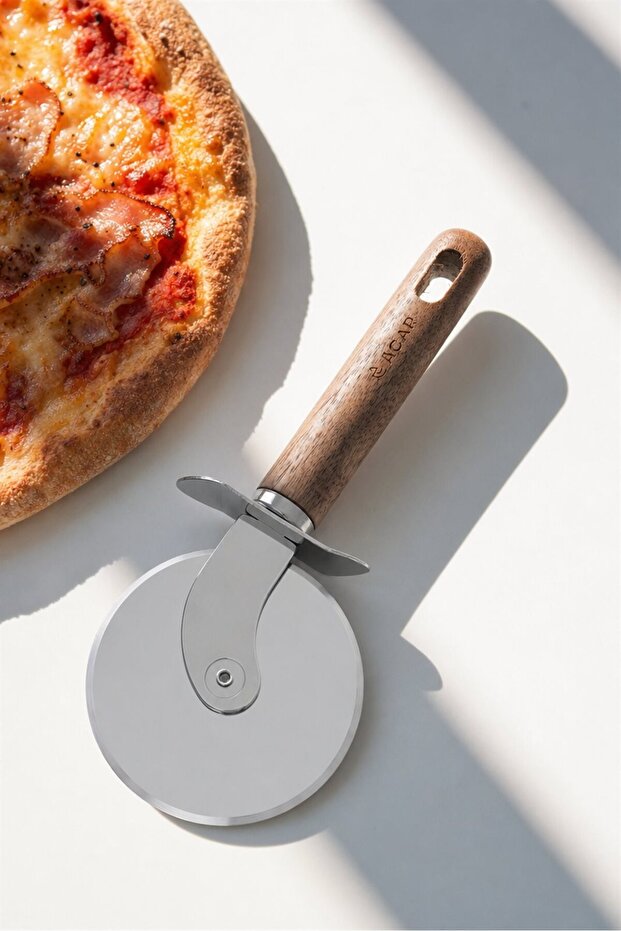 Elitecraft Stainless Steel Pizza Cutter - 22 cm