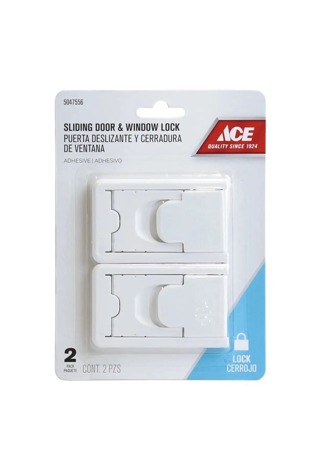 Sliding Glass Window Lock Pack (White, 2 Pc.)