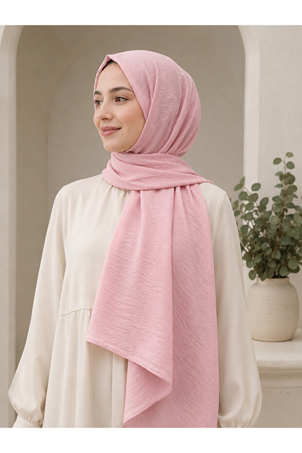Patterned Stitched Cashmere Hijab Shawl