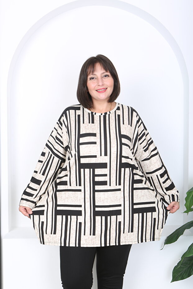 Women's Printed Plus Size Tunic