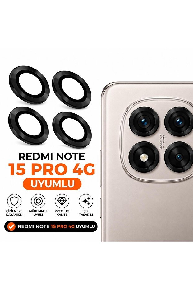 Redmi Note 15 Pro 4g Camera Protector Lens Protection Ring