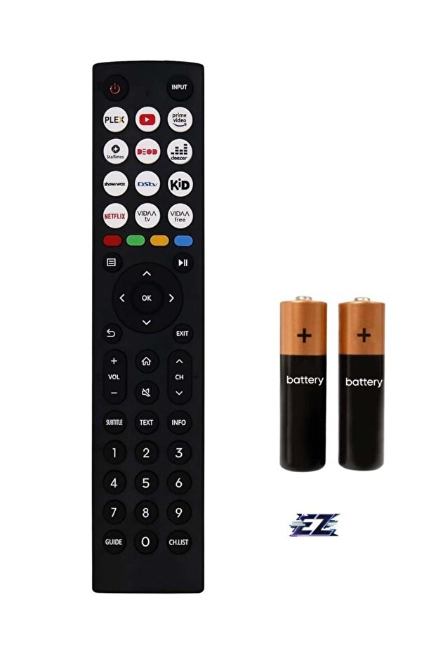 New Universal Replacement Remote Control for Hisense TV – Compatible with Hisense Vida 40A4KV, 32A4KV, 43A4KV, 43A4KV NJAL NKHM – No Setup Required with Battery Included