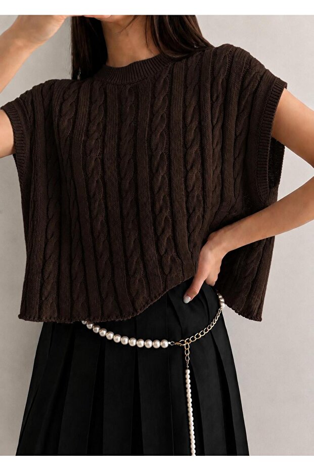 Women's Knitwear Hairbraid Basic Sweater