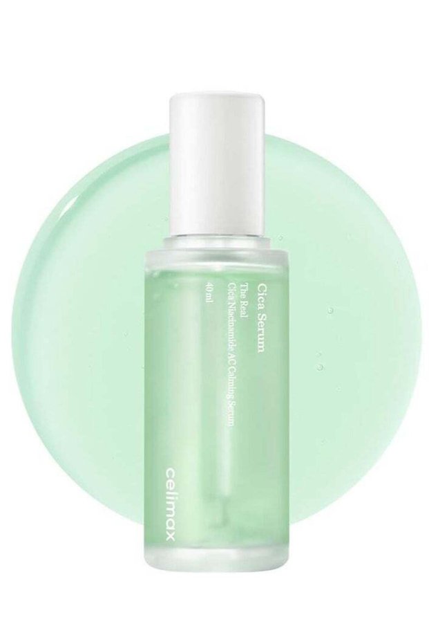 The Real Cica Niacinamide AC Calming Serum | with Hyaluronic Acid, Redness Relief, Moisturizing, Soothing & Restoring Serum, Mild Formula for Sensitive, 40ml