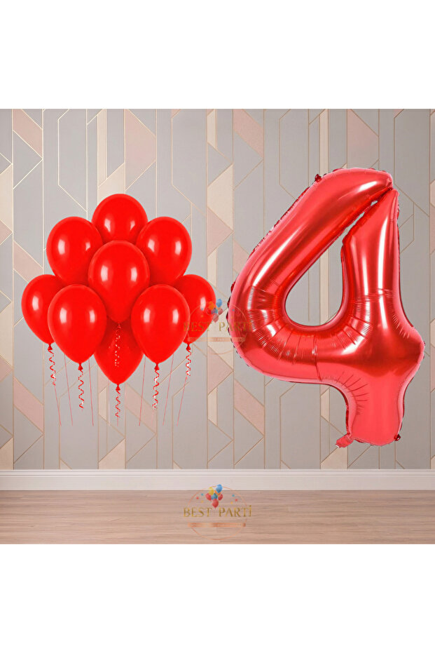Best 4 Year Old Red Themed Birthday Party Set