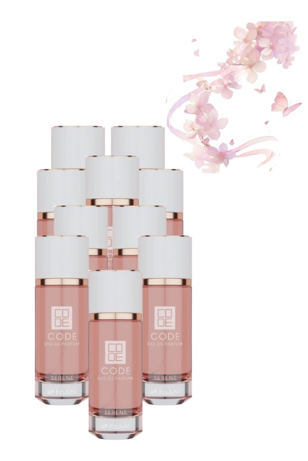 10 Pieces Code Serene Perfume 100 ML