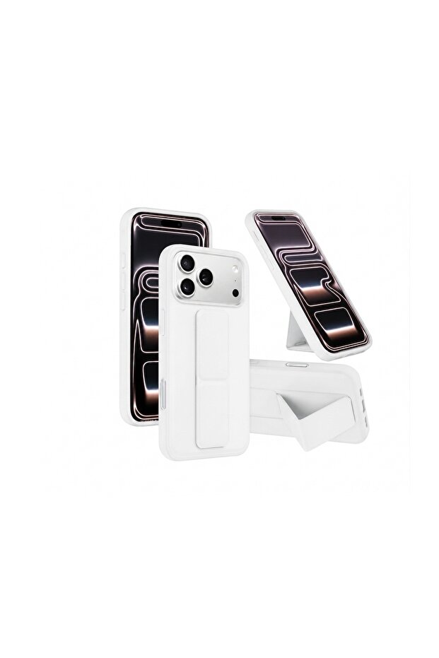 Cover case for iPhones with grip 17 Pro white